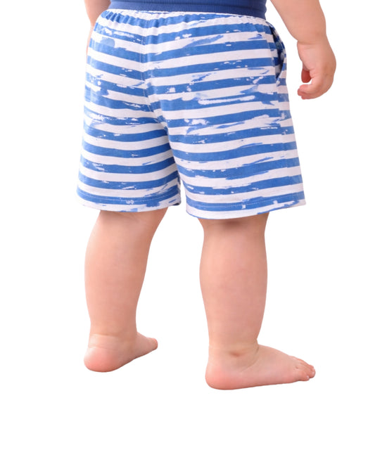 ROCKETS OF AWESOME MINI Baby Boys Stripped Short