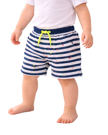 ROCKETS OF AWESOME MINI Baby Boys Stripped Dots Short