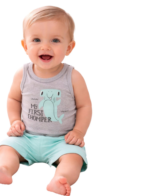 OKIE DOKIE Baby Boys Soft Set 2 Pcs