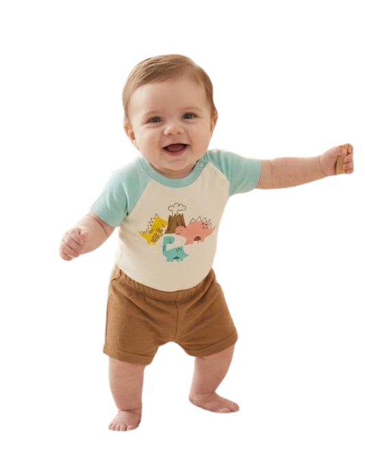 OKIE DOKIE Baby Boys Designed Set 2 Pcs
