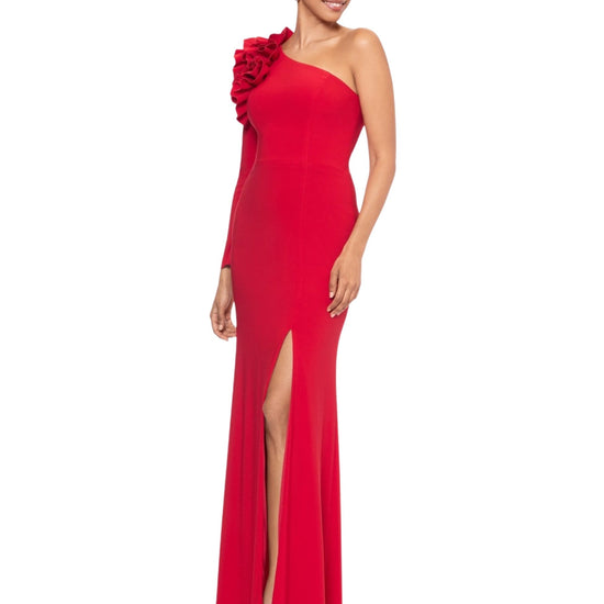 XSCAPE Women High Slit Dress