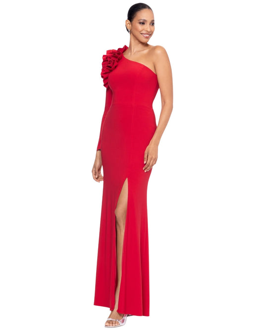 XSCAPE Women High Slit Dress