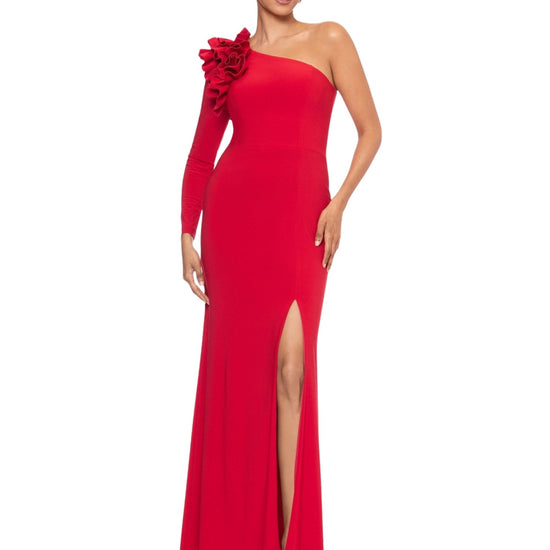 XSCAPE Women High Slit Dress
