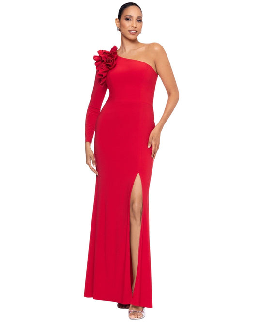XSCAPE Women High Slit Dress