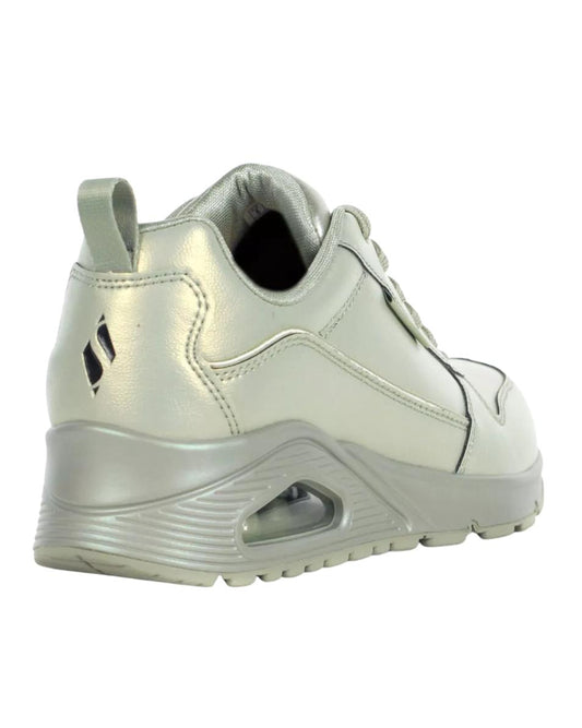 SKECHERS Women Uno Galactic Gal Sage Sneaker
