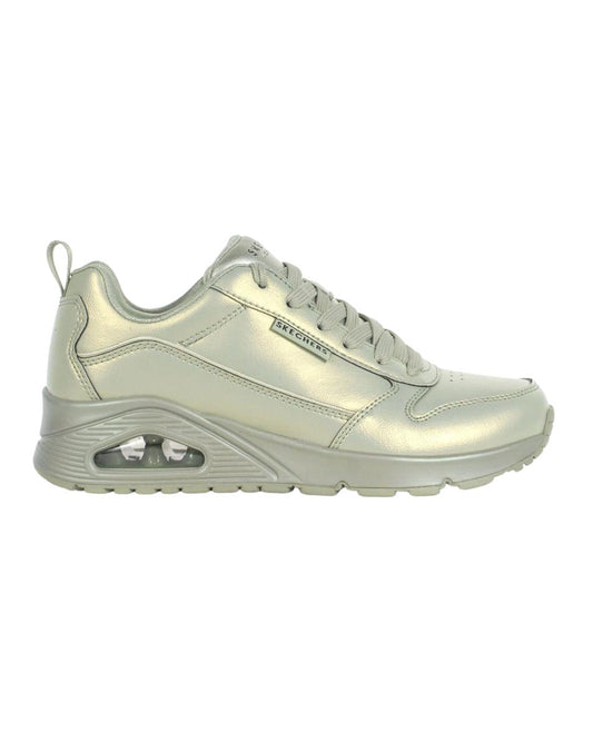 SKECHERS Women Uno Galactic Gal Sage Sneaker