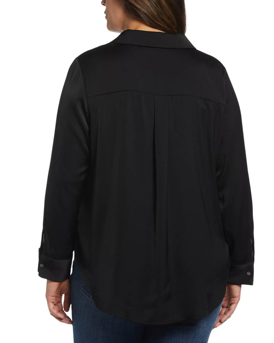 RAFAELLA Women Satin Shirt