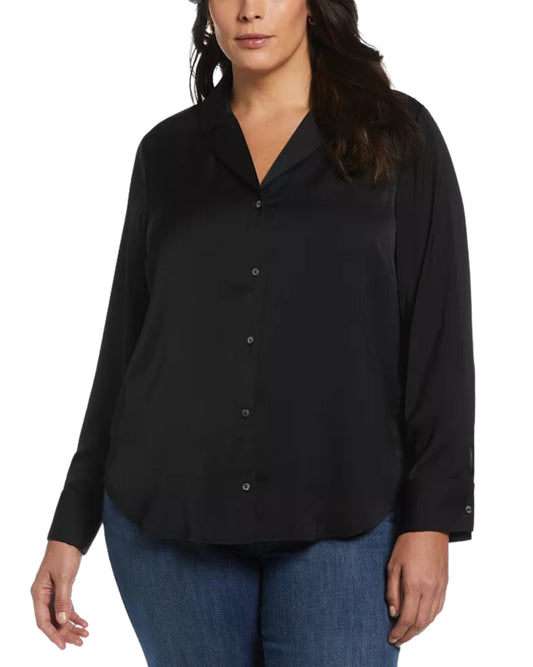 RAFAELLA Women Satin Shirt