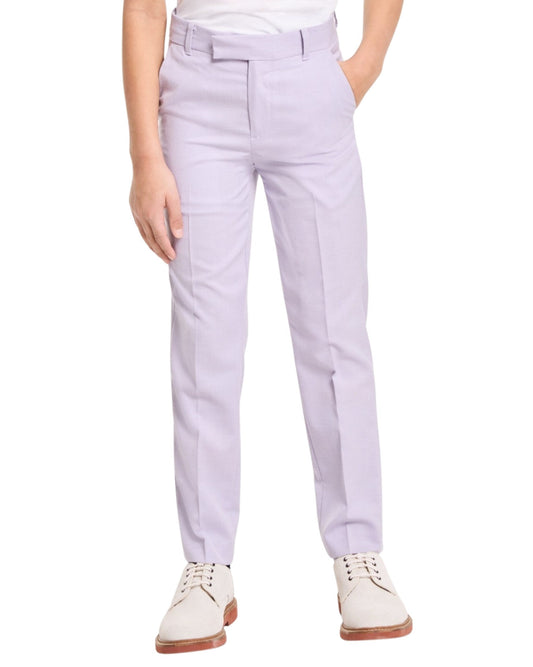 CK CALVIN KLEIN Boys Stretch Tick Weave Pant