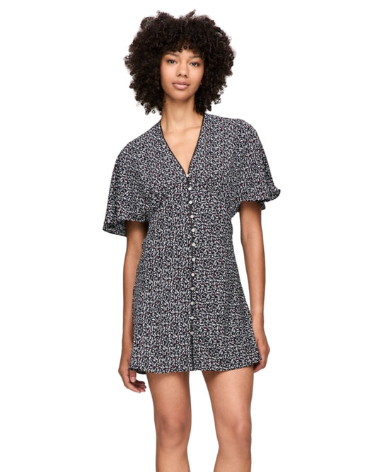 TOMMY JEANS Women Butterfly a-Line Mini Dress