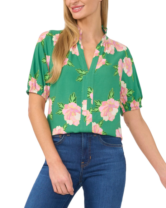 CECE Women Lifestyle Floral Blouse