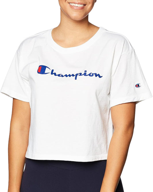 CHAMPION Women Short Sleeve Comfort T-Shirt