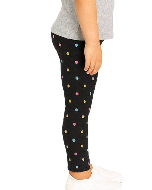 VIGOSS Girls Dots Graphic Casual Pant