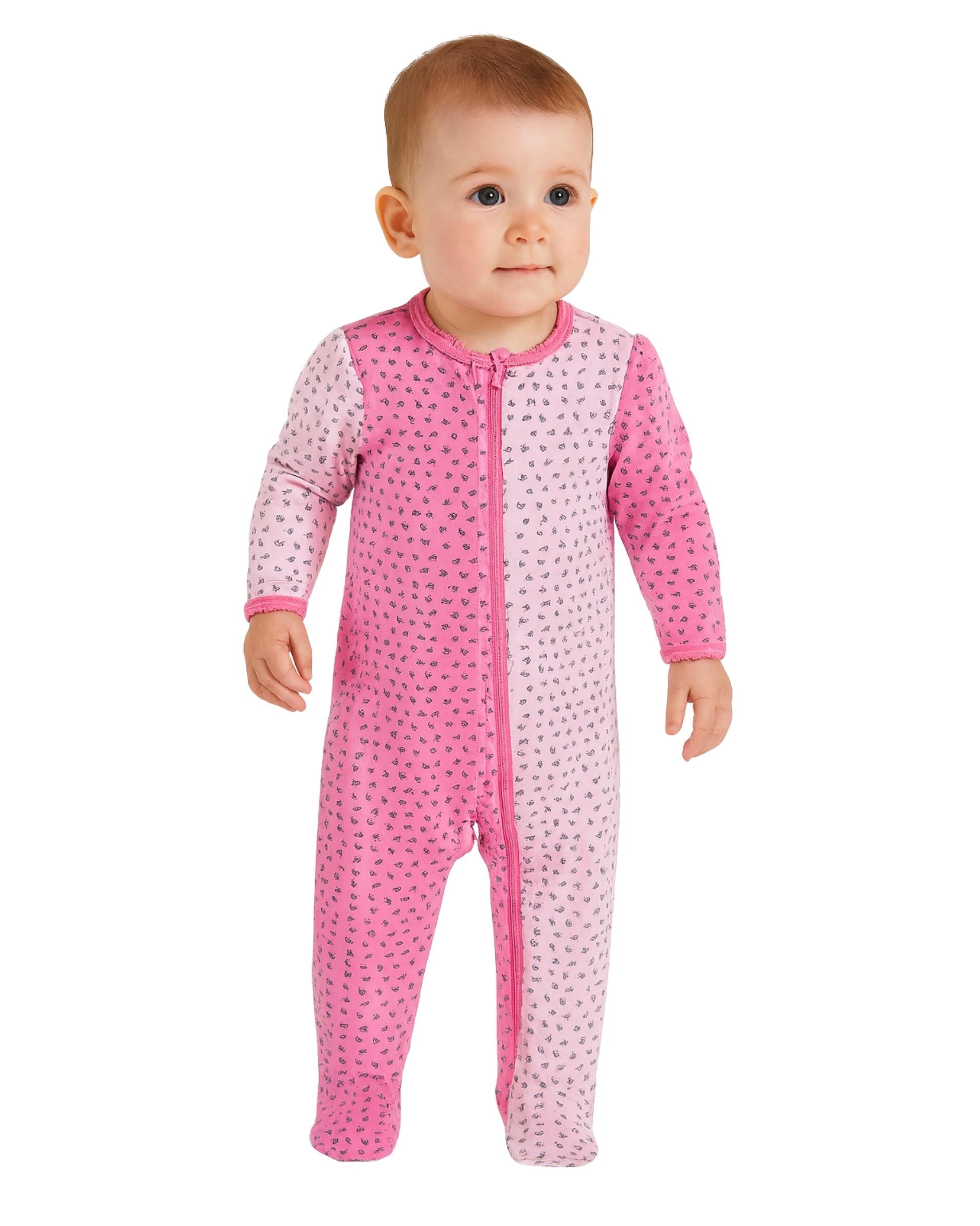 ROCKETS OF AWESOME MINI Baby Girls Designed Overall