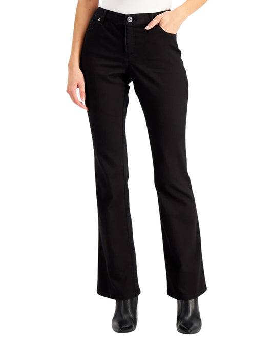 INC INTERNATIONAL CONCEPTS Women Petite Mid Rise Bootcut Jeans