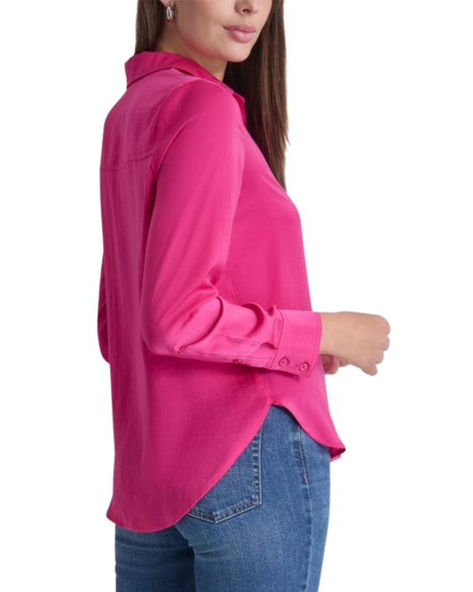 DKNY Women Soft Long Sleeve Shirt