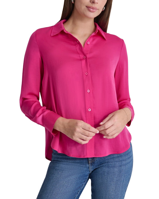 DKNY Women Soft Long Sleeve Shirt