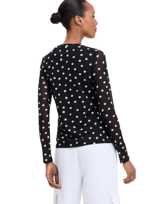 INC INTERNATIONAL CONCEPTS Women Refresh Mesh Top