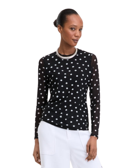 INC INTERNATIONAL CONCEPTS Women Refresh Mesh Top