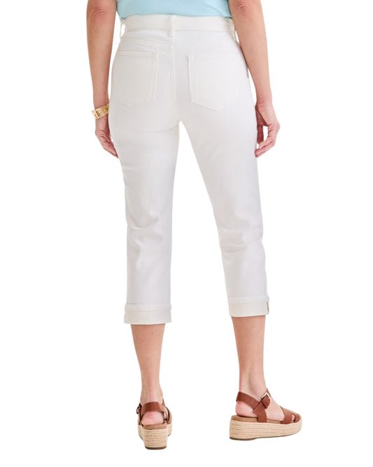 STYLE & CO Women Flower Curvy Capri Pant
