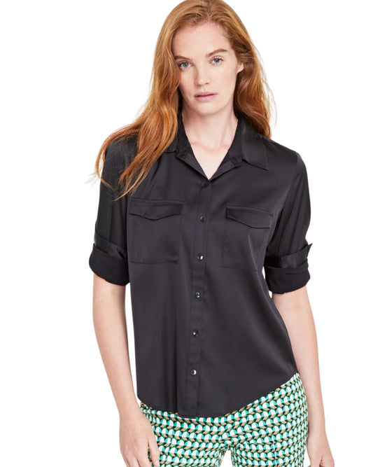 ON 34TH Women Satin Shirt
