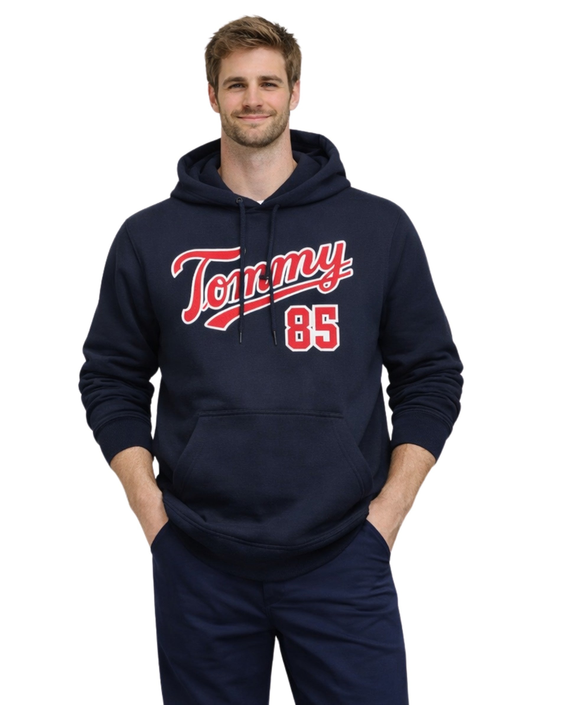 TOMMY HILFIGER Men Front Layer Hoodie