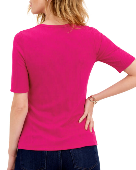 INC INTERNATIONAL CONCEPTS Women Studded Cutout Top
