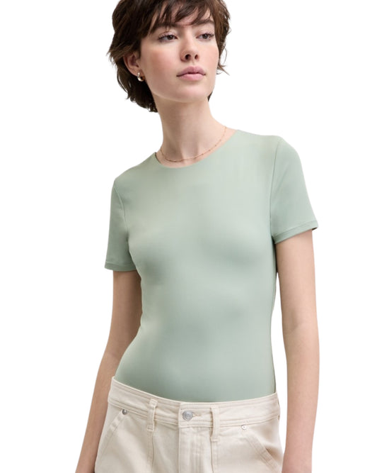 AND NOW THIS Women Double-Layered Bodysuit