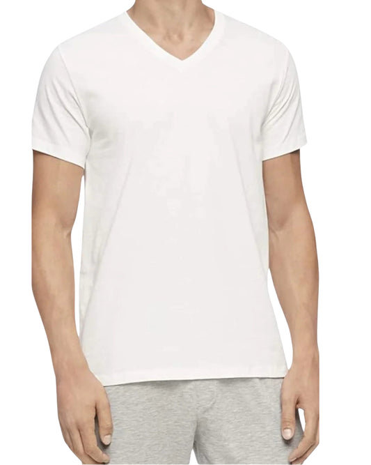 Men V-Neck Short Sleeve Under Shirt