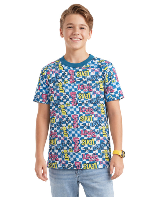 LEVI'S Kids Boys Graphic Short Sleeve T-Shirt