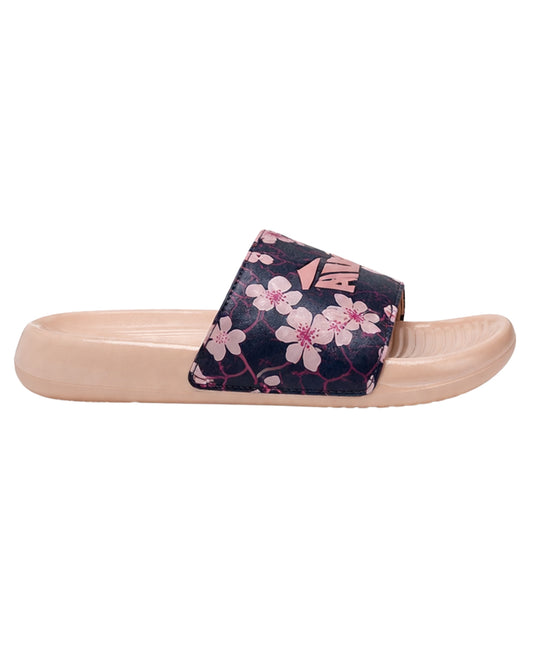 AVIA Kids Girls Floral Slipper