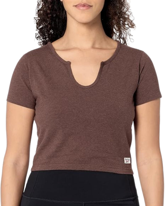 REEBOK Women Casual Short Sleeve T-Shirt
