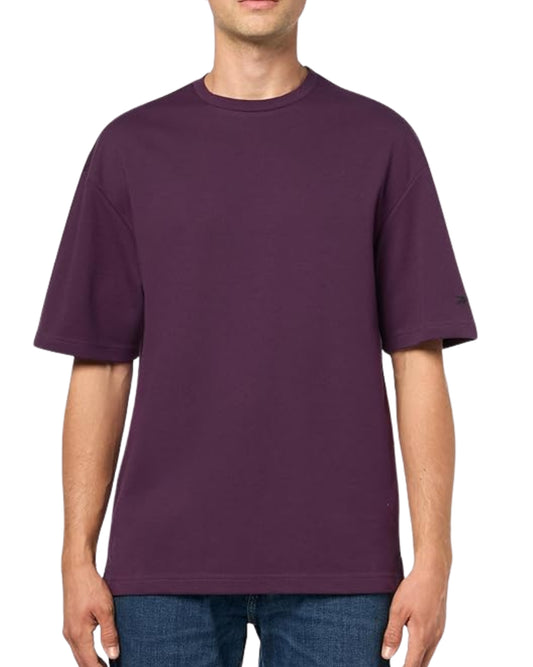 REEBOK Men Plain Short Sleeve T-Shirt