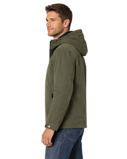 TOMMY HILFIGER Men Sherpa Hooded Jacket
