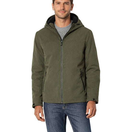 TOMMY HILFIGER Men Sherpa Hooded Jacket