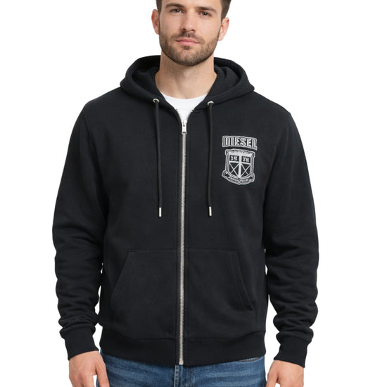 DIESEL Men Chest Diesel Sign Jacket