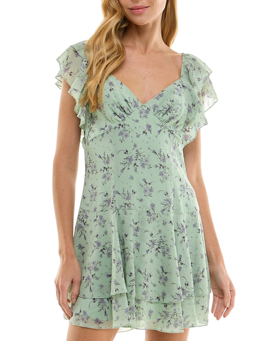 CITY STUDIO Women Floral Mini Dress