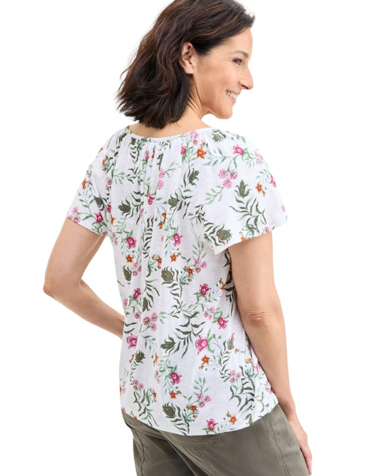 STYLE & CO Women Floral T-Shirt