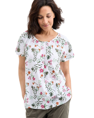STYLE & CO Women Floral T-Shirt