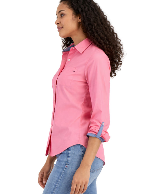 TOMMY HILFIGER Women Comfort Long Sleeve Shirt