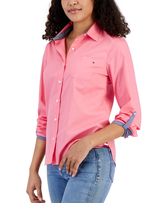 TOMMY HILFIGER Women Comfort Long Sleeve Shirt
