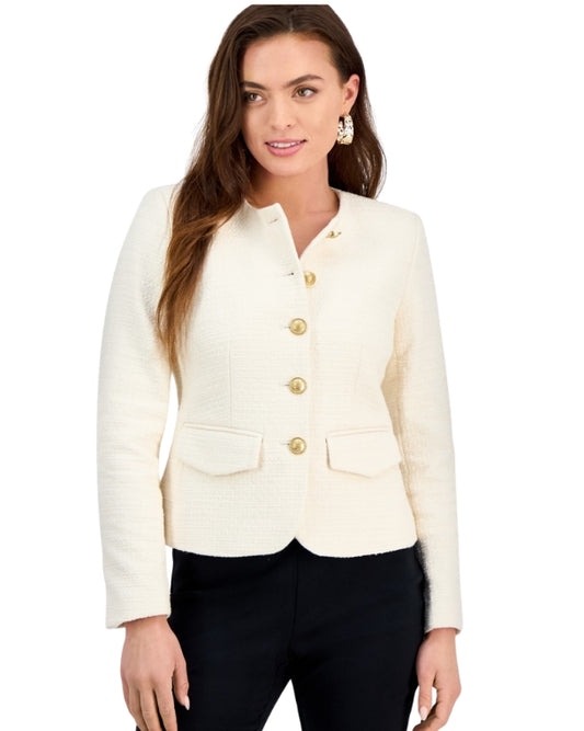 INC INTERNATIONAL CONCEPTS Women Parisian Tweed Blazer