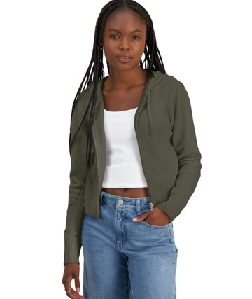 ULTRA FLIRT Women Full-Zip Jacket