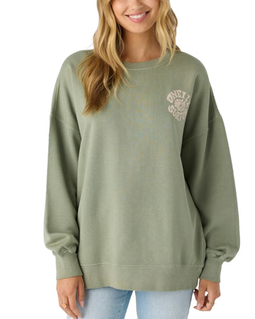 O'NEILL Women Floral Inspired Artwork Back Sweater