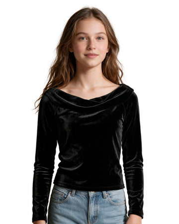 STELLA 88 Girls Velvet T-Shirt