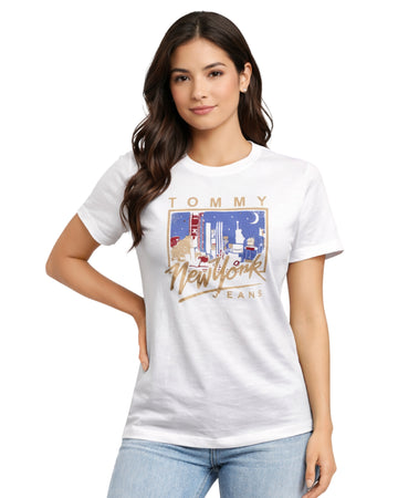 TOMMY HILFIGER Women Soft Casual T-Shirt
