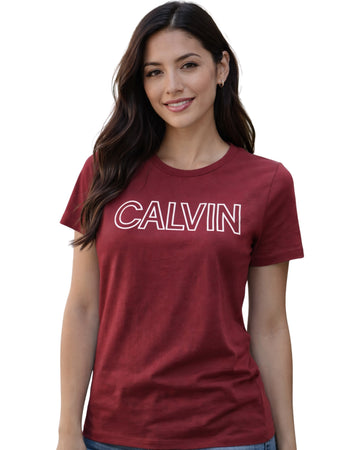 CALVIN KLEIN Women Casual Short Sleeve T-Shirt