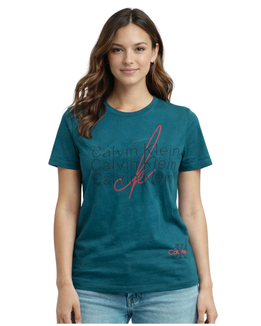 CK CALVIN KLEIN Women Comfy Casual T-Shirt