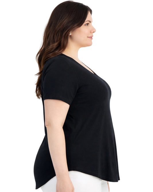 JM COLLECTION Women Casual T-Shirt