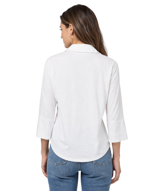 JAMES PERSE Women Long Sleeve Soft Shirt